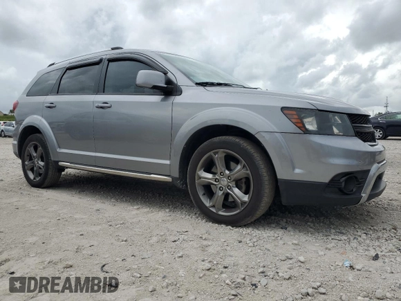 2017 Dodge Journey Crossroad Plus z VIN 3C4PDCGGXHT532331, wystawiony jako Copart lot #63447435 z przebiegiem 91 164 mil mil oraz Czysty tytuł • Clean title. Historia ofert i sprzedaży dostępna na DreamBid. Obrazek 4.