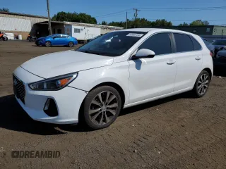 2018 Hyundai Elantra GT with VIN KMHH35LE0JU026795, listed as a Copart auction lot 69556104 with 109,830 mi miles and Salvage Title. Bid and sale history available at carsss.com. Image 1.