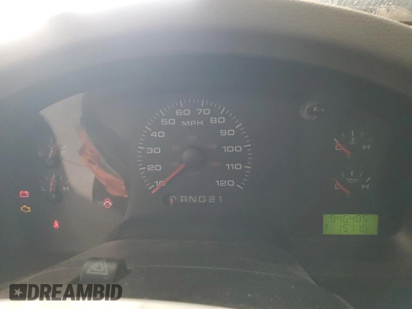 2004 Ford F-150 XL with VIN 1FTRF14W44NA07441, listed as a Copart auction lot 52163935 with 94,640 mi miles and Salvage Title. Bid and sale history available at DreamBid. Image 9.