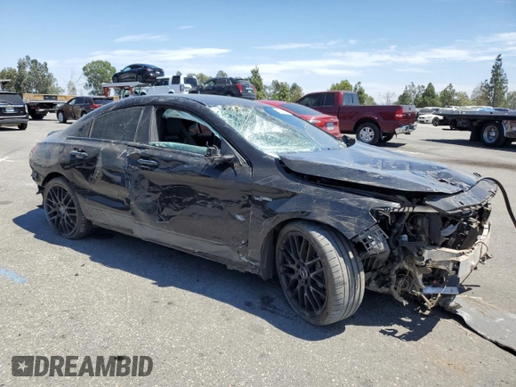 2018 Mercedes-Benz CLA with VIN WDDSJ5CB4JN682021, listed as a Copart auction lot 67926304 with 40,205 mi miles and Salvage Title. Bid and sale history available at carsss.com. Image 4.