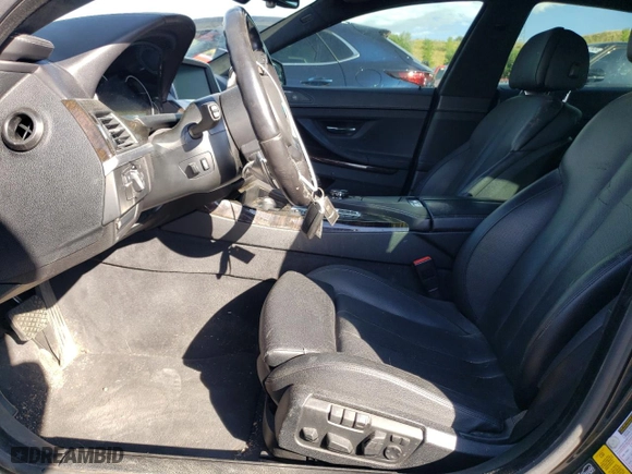 2015 BMW 6 Series 640i xDrive with VIN WBA6B8C58FD453601, listed as a Copart auction lot 66754944 with 111,545 mi miles and Salvage Title. Bid and sale history available at carsss.com. Image 7.