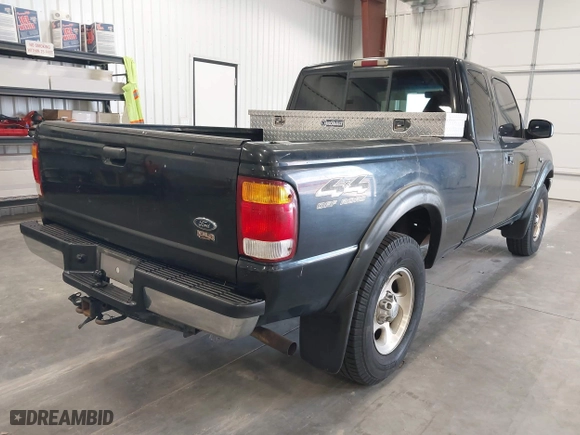 1999 Ford Ranger XLT with VIN 1FTZR15X0XPB95267, listed as a IAAI auction lot 41880544 with 222,938 mi miles. Bid and sale history available at carsss.com. Image 4.