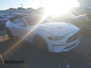2020 Ford Mustang EcoBoost with VIN 1FATP8UH5L5137780, listed as a IAAI auction lot 41035833 with 94,050 mi miles. Bid and sale history available at carsss.com. Image 1.