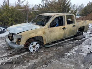 2007 Chevrolet Colorado LT w/1LT with VIN 1GCDT13E978152490, listed as a Copart auction lot 43814015 with Not Provided miles and Salvage Title. Bid and sale history available at carsss.com. Image 1.