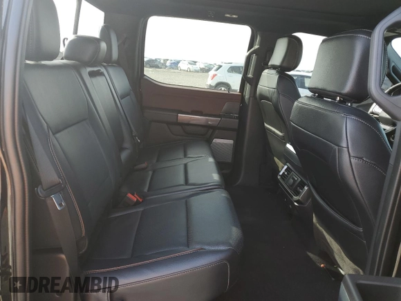 2023 Ford F-150 XL with VIN 1FTFW1E87PFC46077, listed as a Copart auction lot 51085165 with 18,297 mi miles and Salvage Title. Bid and sale history available at carsss.com. Image 10.