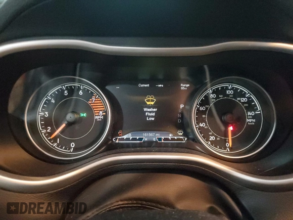 2016 Jeep Cherokee Trailhawk with VIN 1C4PJMBS7GW337774, listed as a Copart auction lot 55184885 with 161,567 mi miles and Salvage title. Bid and sale history available at DreamBid. Image 9.