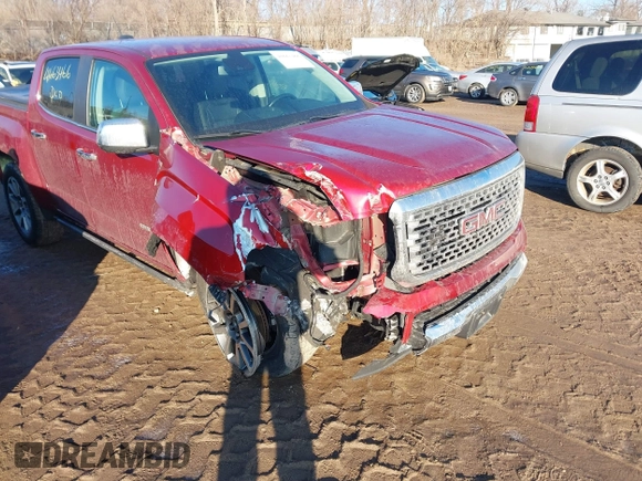 2019 GMC Canyon 4WD Denali with VIN 1GTG6EEN1K1123933, listed as a IAAI auction lot 41663466 with 69,654 mi miles. Bid and sale history available at carsss.com. Image 6.