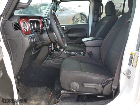 2023 Jeep Wrangler Rubicon with VIN 1C4JJXFG2PW568871, listed as a Copart auction lot 47466114 with 36,822 mi miles and Salvage Title. Bid and sale history available at carsss.com. Image 7.