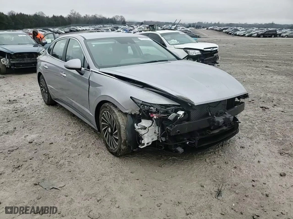 2023 Hyundai Sonata Hybrid SEL with VIN KMHL34JJ0PA061660, listed as a Copart auction lot 42552885 with 63,832 mi miles and Salvage Title. Bid and sale history available at carsss.com. Image 10.