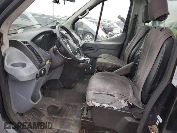 2015 Ford Transit with VIN 1FDBF6ZM5FKA33195, listed as a Copart auction lot 44273595 with 202,742 mi miles and Clean Title. Bid and sale history available at DreamBid. Image 7.