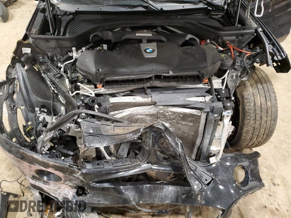 2018 BMW X6 xDrive50i with VIN 5UXKU6C53J0W39108, listed as a Copart auction lot 48705174 with 44,753 mi miles. Bid and sale history available at carsss.com. Image 11.
