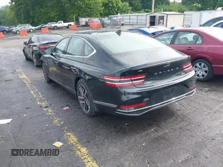 2025 Genesis G80 2.5T z VIN KMTGB4SC0SU261701, wystawiony jako IAAI lot #42200585 z przebiegiem 2835 mil mil oraz . Historia ofert i sprzedaży dostępna na DreamBid. Obrazek 3.