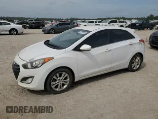 2013 Hyundai Elantra GT with VIN KMHD35LEXDU118242, listed as a Copart auction lot 53794685 with 191,515 mi miles and Clean Title. Bid and sale history available at carsss.com. Image 1.