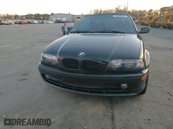 2001 BMW 3 Series 325Ci with VIN WBABS33461JY41462, listed as a Copart auction lot 84699544 with 234,612 mi miles and Salvage Title. Bid and sale history available at carsss.com. Image 10.
