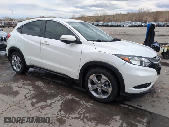 2017 Honda HR-V EX with VIN 3CZRU5H52HM718273, listed as a Copart auction lot 50614125 with 83,355 mi miles and Salvage Title. Bid and sale history available at carsss.com. Image 4.