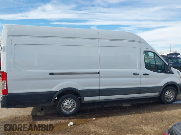 2023 Ford Transit Cargo with VIN 1FTBR3U80PKA41338, listed as a IAAI auction lot 41479619 with 62,136 mi miles and . Bid and sale history available at DreamBid. Image 13.