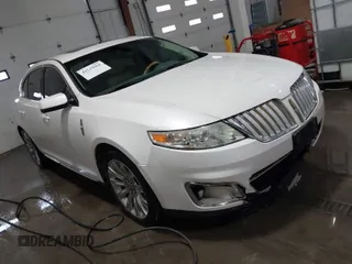 2012 Lincoln MKS with VIN 1LNHL9DRXCG805311, listed as a IAAI auction lot 41535056 with 166,667 mi miles. Bid and sale history available at carsss.com. Image 1.
