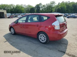 2013 Toyota Prius Two z VIN JTDZN3EU0D3225450, wystawiony jako Copart lot #59609815 z przebiegiem 173 168 mil mil oraz Czysty tytuł • Clean title. Historia ofert i sprzedaży dostępna na DreamBid. Obrazek 2.