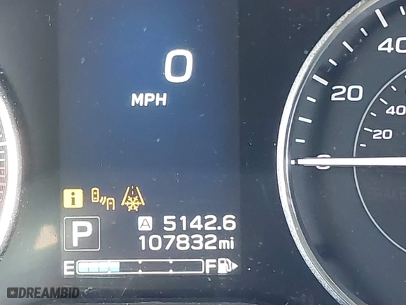 2019 Subaru Impreza Limited with VIN 4S3GTAT60K3716152, listed as a IAAI auction lot 41327162 with 107,832 mi miles. Bid and sale history available at carsss.com. Image 14.