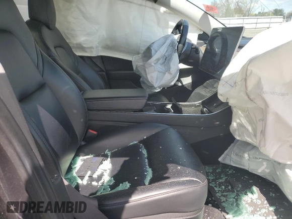 2018 Tesla Model 3 Long Range Battery with VIN 5YJ3E1EB6JF066148, listed as a Copart auction lot 52304285 with Not Provided miles and Salvage Title. Bid and sale history available at DreamBid. Image 7.