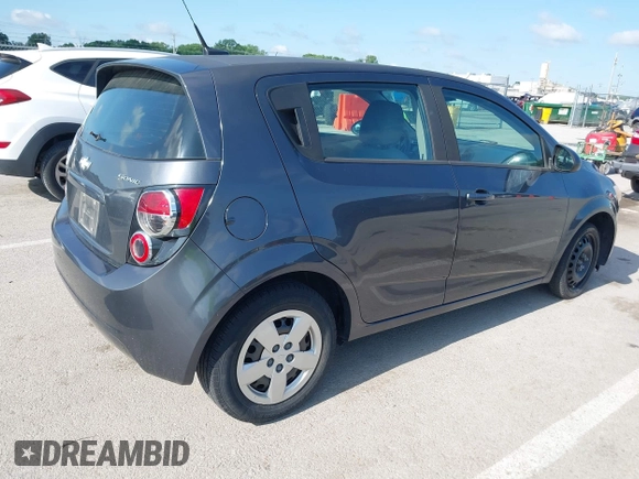2013 Chevrolet Sonic LS with VIN 1G1JA6SH0D4212041, listed as a IAAI auction lot 42552147 with 192,934 mi miles and . Bid and sale history available at DreamBid. Image 4.