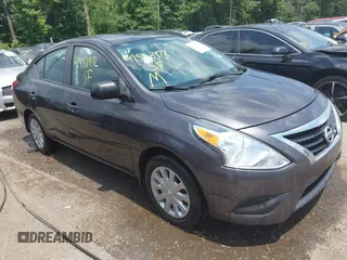 2015 Nissan Versa SV with VIN 3N1CN7AP4FL894439, listed as a IAAI auction lot 42558972 with 89,124 mi miles and . Bid and sale history available at DreamBid. Image 1.