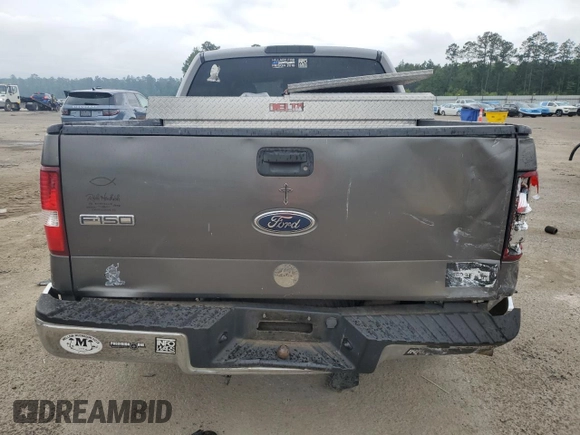 2005 Ford F-150 XLT z VIN 1FTRW12WX5FA87200, wystawiony jako Copart lot #55939875 z przebiegiem Nie podano mil oraz Szkoda całkowita • Salvage title. Historia ofert i sprzedaży dostępna na DreamBid. Obrazek 6.
