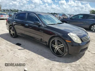2006 Infiniti G35 with VIN JNKCV51E56M522466, listed as a Copart auction lot 69492274 with Not Provided miles and Clean Title. Bid and sale history available at DreamBid. Image 4.