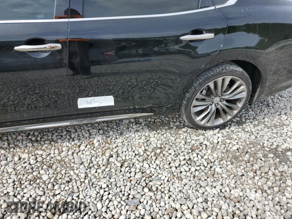 2017 Infiniti Q70 3.7 with VIN JN1BY1PRXHM210429, listed as a Copart auction lot 53617085 with 90,193 mi miles and Salvage title. Bid and sale history available at DreamBid. Image 12.