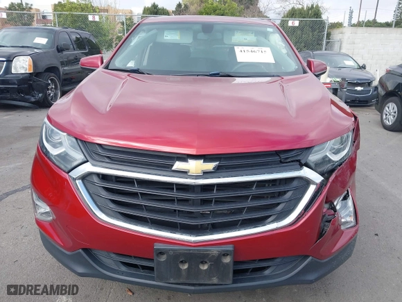 2018 Chevrolet Equinox LT with VIN 2GNAXJEV1J6129715, listed as a IAAI auction lot 41546715 with 143,941 mi miles. Bid and sale history available at carsss.com. Image 13.