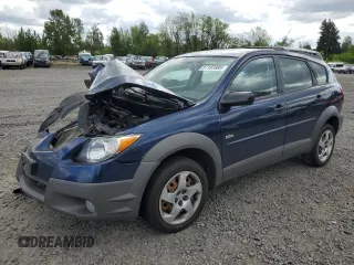 2003 Pontiac Vibe with VIN 5Y2SM62803Z456602, listed as a Copart auction lot 57187085 with Not provided miles and Salvage title. Bid and sale history available at DreamBid. Image 1.