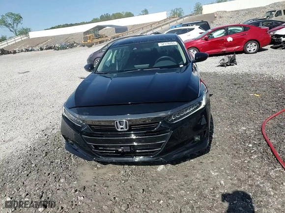 2022 Honda Accord Sedan Sport SE with VIN 1HGCV1F47NA115650, listed as a Copart auction lot 52176265 with 40,015 mi miles and Salvage Title. Bid and sale history available at carsss.com. Image 13.