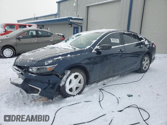 2018 Chevrolet Malibu LS with VIN 1G1ZB5ST2JF161317, listed as a Copart auction lot 89283585 with 89,349 mi miles and Salvage Title. Bid and sale history available at DreamBid. Image 1.