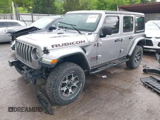 2018 Jeep Wrangler Unlimited Rubicon with VIN 1C4HJXFG4JW174603, listed as a IAAI auction lot 42202302 with 120,229 mi miles and . Bid and sale history available at DreamBid. Image 19.