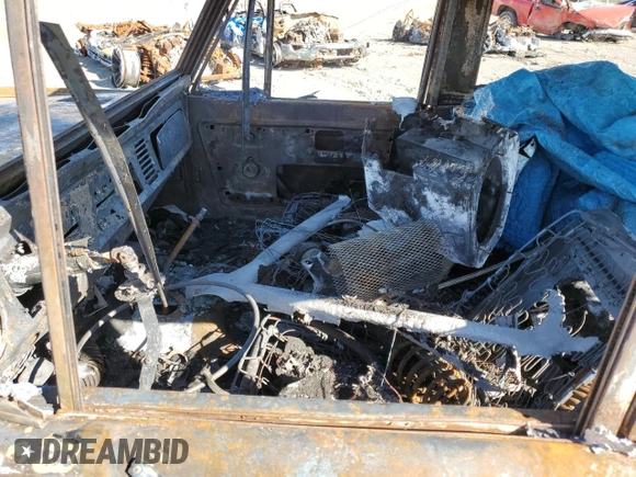 1975 Ford Bronco with VIN U15GLV42632, listed as a Copart auction lot 71173504 with Not provided miles and Salvage title. Bid and sale history available at DreamBid. Image 7.