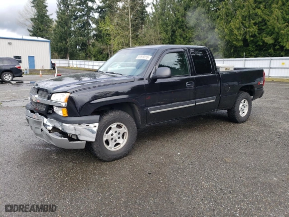 2003 Chevrolet Silverado 1500 LS with VIN 2GCEK19T931228526, listed as a Copart auction lot 52519215 with 217,460 mi miles and Salvage Title. Bid and sale history available at carsss.com. Image 1.