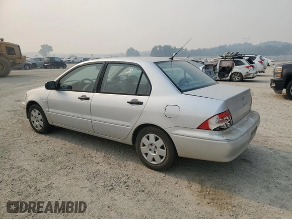 2002 Mitsubishi Lancer ES with VIN JA3AJ26E22U045919, listed as a Copart auction lot 63852225 with 184,071 mi miles and Salvage title. Bid and sale history available at DreamBid. Image 2.