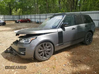 2016 Land Rover Range Rover HSE z VIN SALGS2PF6GA285363, wystawiony jako Copart lot #52613175 z przebiegiem Nie podano mil oraz Szkoda całkowita • Salvage title. Historia ofert i sprzedaży dostępna na DreamBid. Obrazek 1.