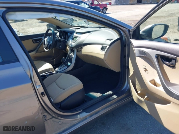 2012 Hyundai Elantra GLS with VIN 5NPDH4AEXCH067658, listed as a IAAI auction lot 41824531 with 61,204 mi miles. Bid and sale history available at carsss.com. Image 5.