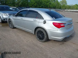 2012 Chrysler 200 LX with VIN 1C3CCBAB8CN167105, listed as a IAAI auction lot 42141518 with 209,638 mi miles. Bid and sale history available at carsss.com. Image 3.