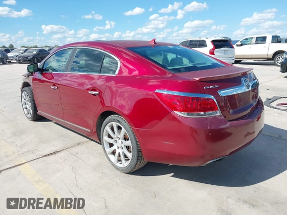 2011 Buick LaCrosse CXS with VIN 1G4GE5GD2BF301466, listed as a IAAI auction lot 40311800 with 117,397 mi miles. Bid and sale history available at carsss.com. Image 3.