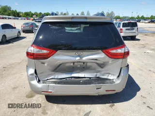 2017 Toyota Sienna XLE Auto Access Seat с VIN 5TDYZ3DC5HS787678, выставлен на аукционе Copart как лот 57631105 с пробегом 220 388 миль миль и Списание • Salvage title. История ставок и продаж доступна на DreamBid. Изображение 6.