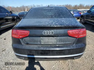 2014 Audi A8 4.0T с VIN WAUR2AFDXEN005361, выставлен на аукционе Copart как лот 46828285 с пробегом 106 984 миль миль и Списание • Salvage title. История ставок и продаж доступна на DreamBid. Изображение 6.