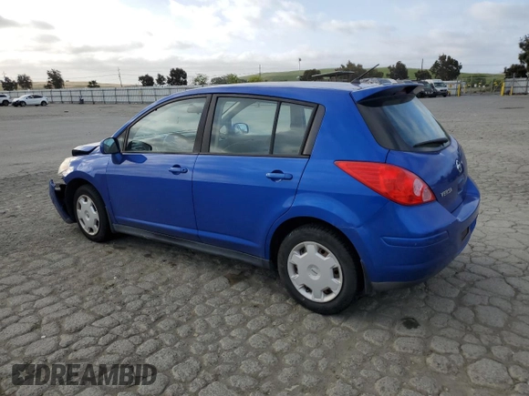 2009 Nissan Versa S with VIN 3N1BC13E19L414565, listed as a Copart auction lot 54275475 with 105,257 mi miles and Salvage Title. Bid and sale history available at DreamBid. Image 2.