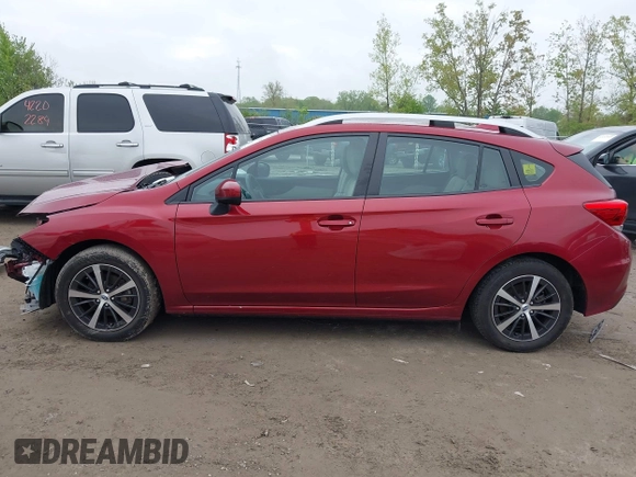 2021 Subaru Impreza Premium с VIN 4S3GTAD60M3706741, выставлен на аукционе IAAI как лот 42194562 с пробегом 9 785 миль миль и . История ставок и продаж доступна на DreamBid. Изображение 15.