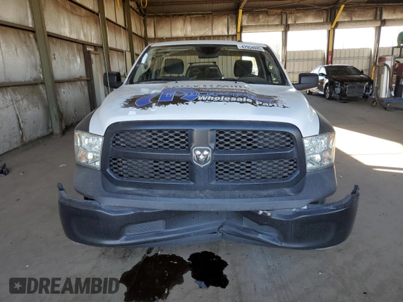 2021 Ram 1500 Tradesman with VIN 3C6JR6DGXMG512975, listed as a Copart auction lot 47954095 with 127,118 mi miles and Salvage title. Bid and sale history available at DreamBid. Image 5.