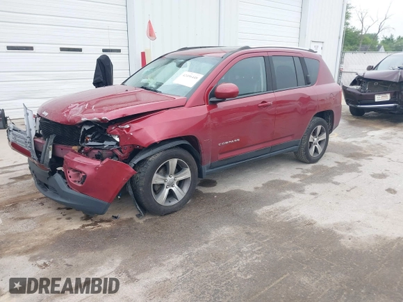 2016 Jeep Compass Latitude with VIN 1C4NJCEA3GD760867, listed as a IAAI auction lot 42496448 with 144,353 mi miles and . Bid and sale history available at DreamBid. Image 18.