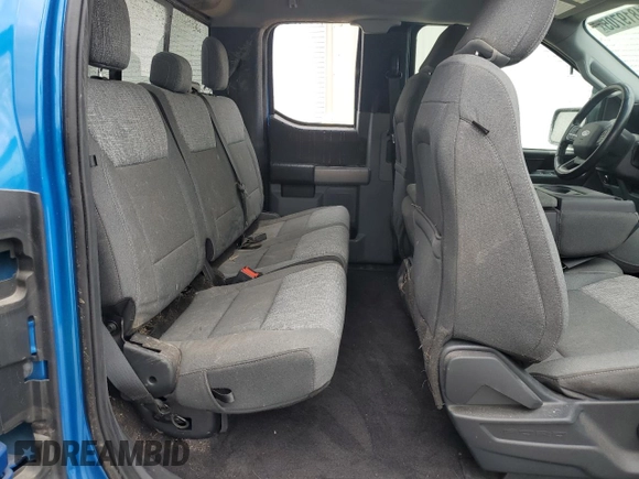 2021 Ford F-150 XL with VIN 1FTFX1E82MKE64671, listed as a Copart auction lot 51819705 with 34,913 mi miles and Salvage title. Bid and sale history available at DreamBid. Image 10.