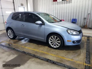 2012 Volkswagen Golf TDI w/Tech Pkg with VIN WVWMM7AJ2CW113181, listed as a Copart auction lot 52576855 with 100,589 mi miles and Salvage Title. Bid and sale history available at carsss.com. Image 4.