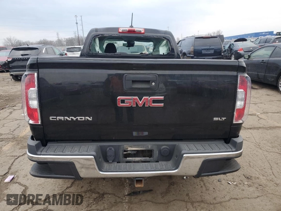 2016 GMC Canyon 4WD SLT with VIN 1GTP6DE18G1376052, listed as a Copart auction lot 82875124 with 172,542 mi miles and Clean Title. Bid and sale history available at carsss.com. Image 6.